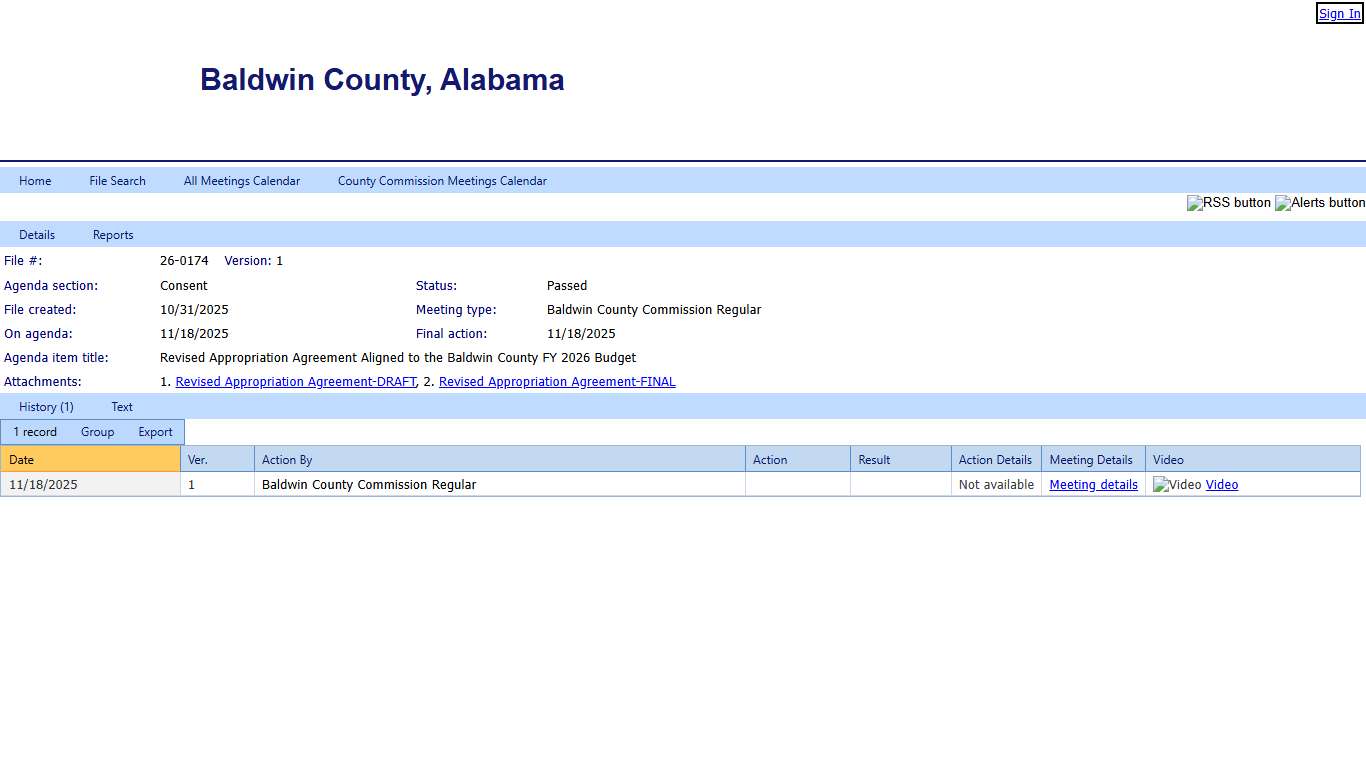 Baldwin County Commission - File #: 26-0174